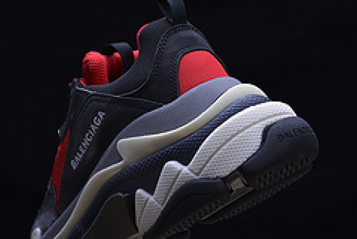 Balenciaga Triple S Sneakers Red Black