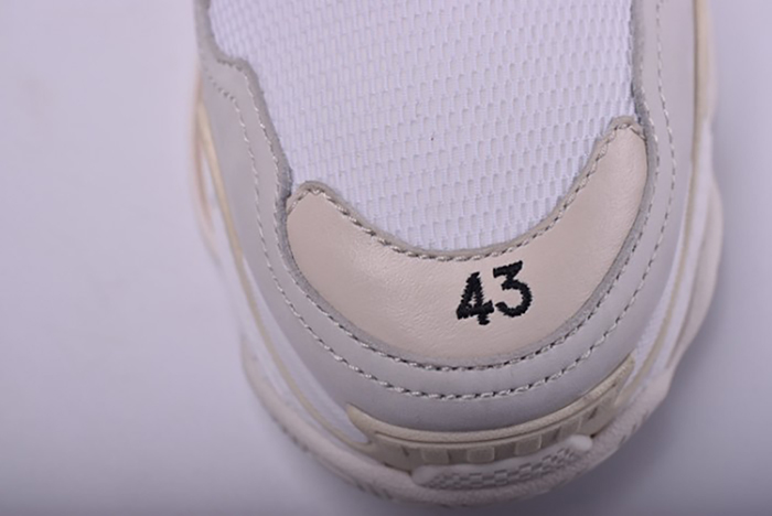 BALENCIAGA 17FW TRIPLE S"CREAM" 490671-W06F1-9000