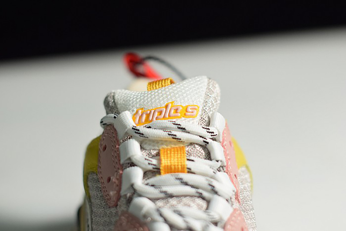 Balenciaga Triple S Cream Yellow Red 490672  w09O5  9035