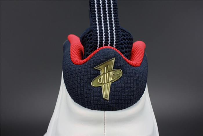 Nike Air Foamposite One "Olympic" University Red/ white  mens 575420-400
