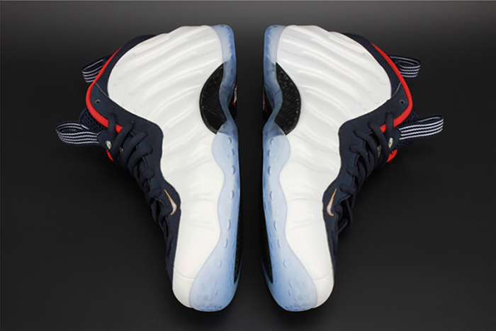 Nike Air Foamposite One "Olympic" University Red/ white  mens 575420-400