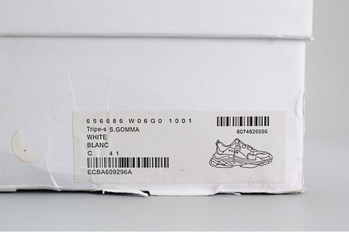 BALENCIAGA 17FW TRIPLE S 656686-W06G0-1001