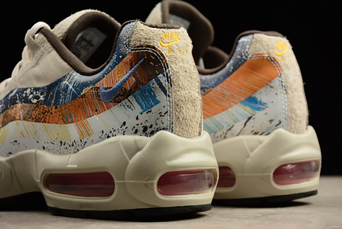 Nike mens Air Max 95 Graphic Prints "DAVE WHITE" 872640-200