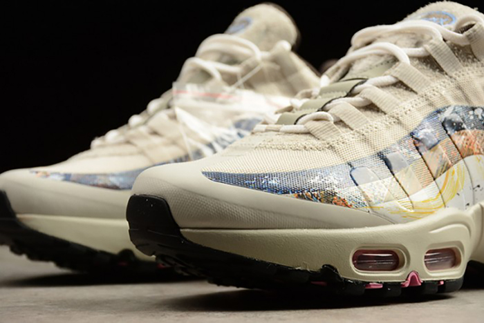 Nike mens Air Max 95 Graphic Prints "DAVE WHITE" 872640-200