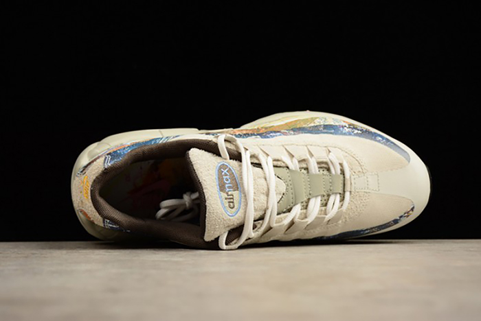 Nike mens Air Max 95 Graphic Prints "DAVE WHITE" 872640-200