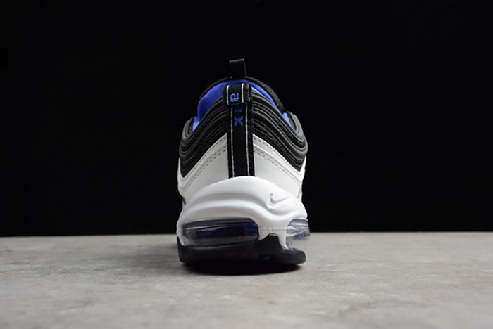 NIKE mens  Air Max 97 White/Black-Persin Violet  921522-102