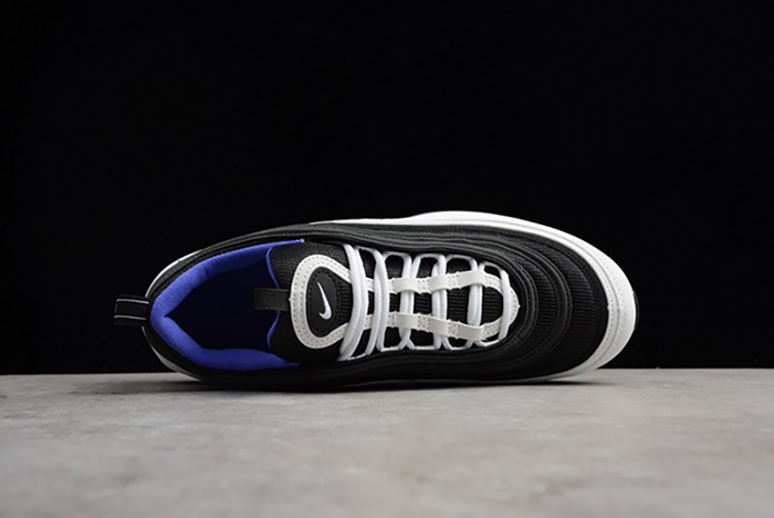 NIKE mens  Air Max 97 White/Black-Persin Violet  921522-102