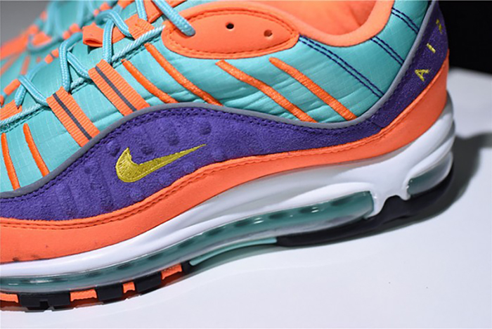 Nike Air Max 98 Cone Tour Yellow Hyper Grape 924462-800