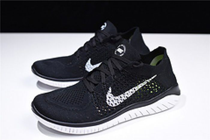Nike free rn flyknit 2018 black 942838 001