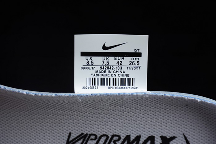 Nike Mens Air Vapormax Flyknit 2.0 Reverse Orca 942842-103