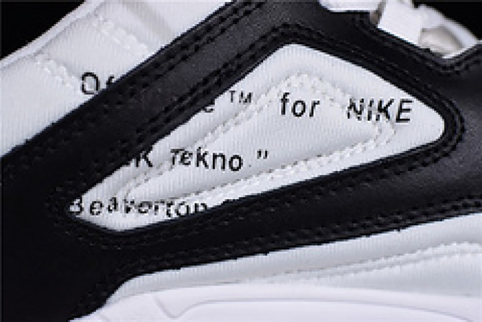 Off-White x nike M2K tekno Black ,White A03108 062