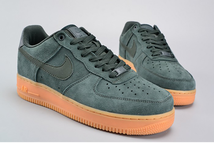 Nike Air Force 1 ´07 LV8 Suede Outdoor Green Brand MENS AA1117-300