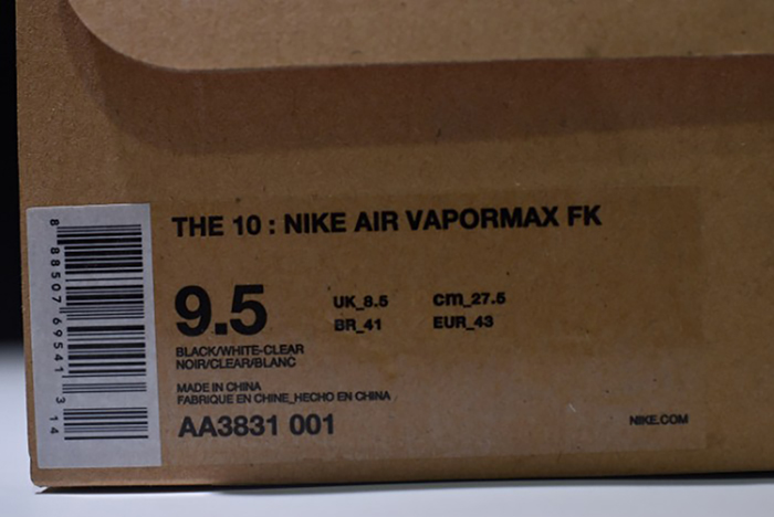 The 10: Nike Air Vapormax Fk