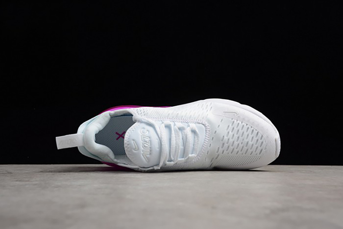 Nike womens Air Max 270 white purple AH6789 106