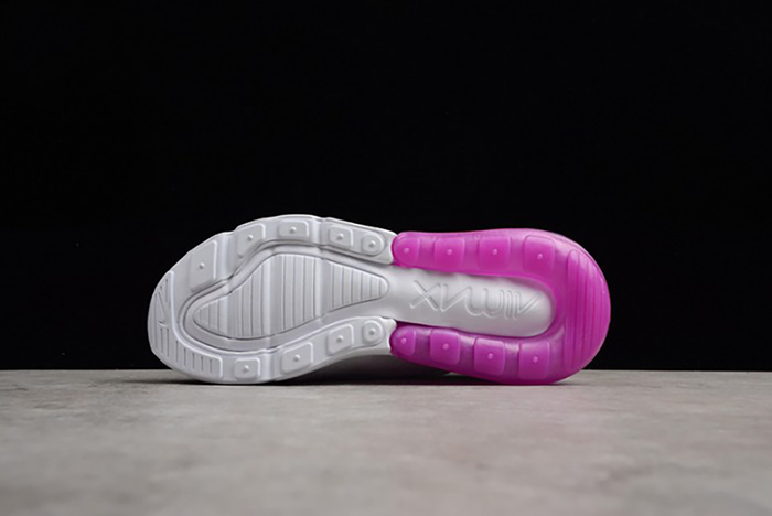 Nike womens Air Max 270 white purple AH6789 106