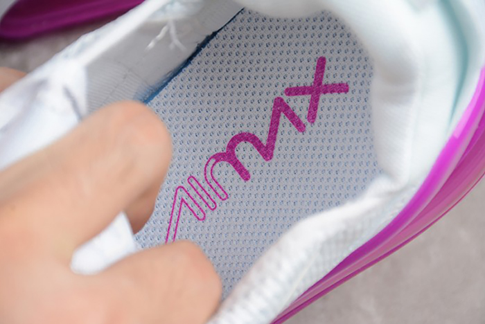 Nike womens Air Max 270 white purple AH6789 106