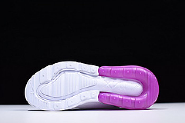 Nike womens Air Max 270 white purple AH6789 106