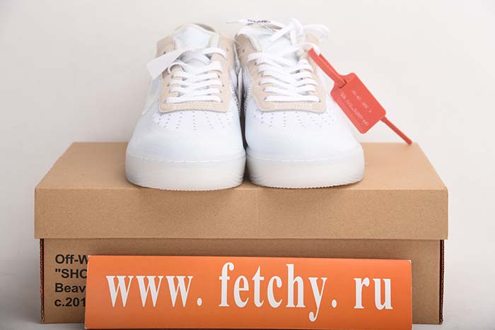 NIKE AIR FORCE 1 LOW OFF-WHITE All White AO4606-100