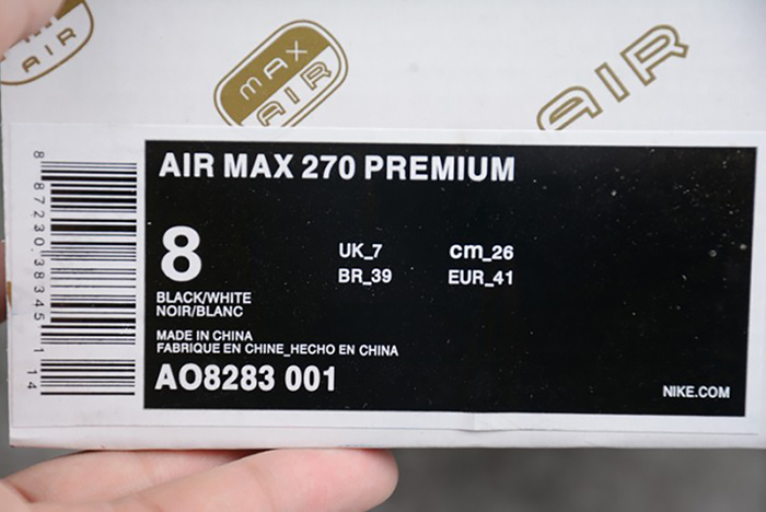 Nike Air Max 270 Premium - AO8283-001