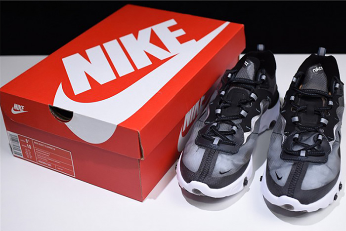 Nike React Element 87 Black White | AQ1090-001