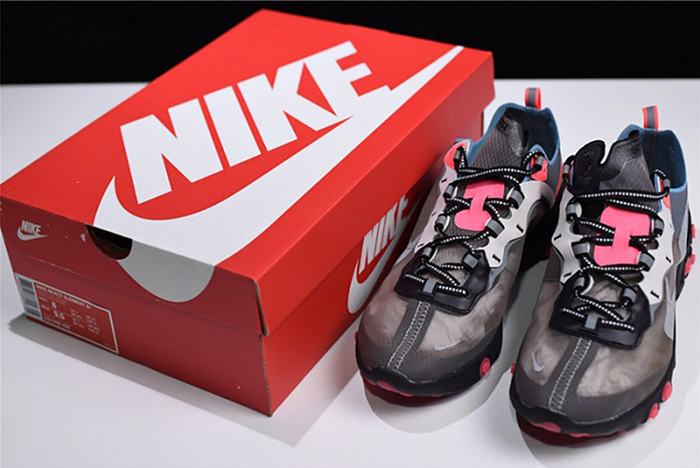 Nike React Element 87 Blue Chill Solar Red AQ1090-006