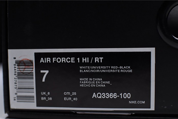 Air Force 1 High Riccardo Tisci Victorious Minotaurs White - AQ3366-100