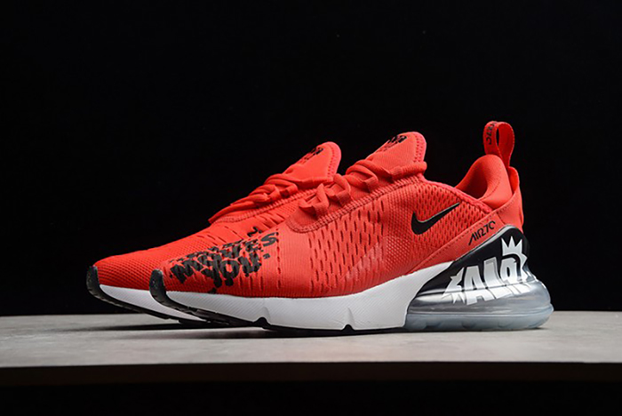 Nike iD Air Max 270 Air Max Day Infrared/white/Black mens BQ0742-995